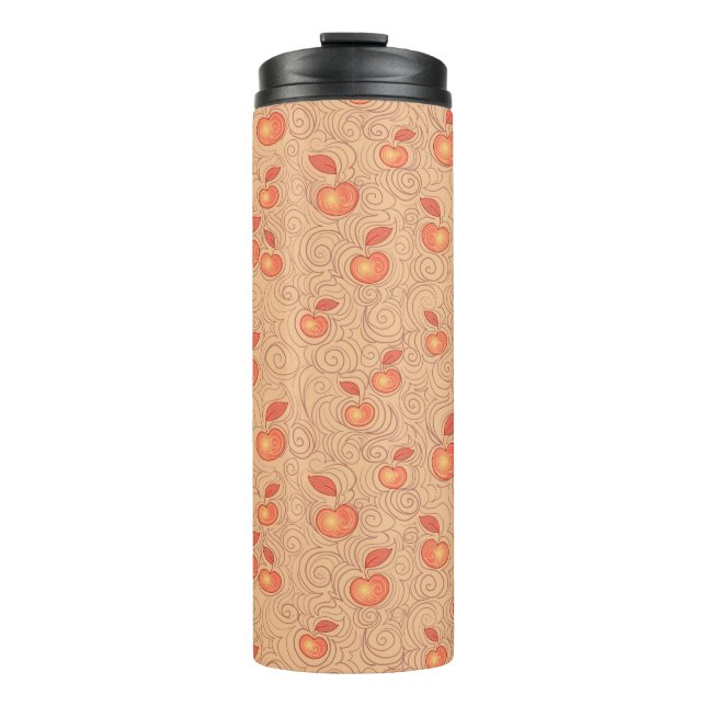 Apples Pattern Thermal Tumbler (Front)