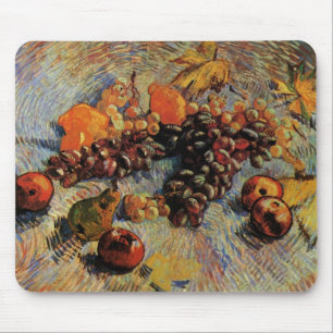 Apples, Pears, Lemons, Grapes by Vincent van Gogh Mouse Pad