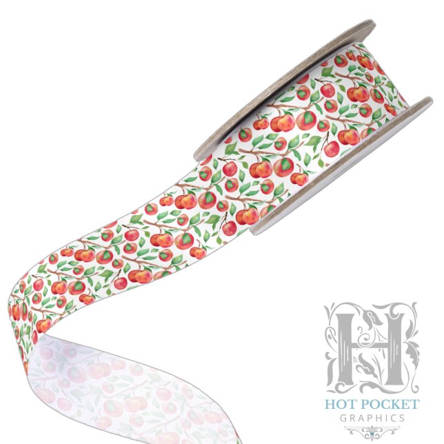 Apples Satin Ribbon (Creator Uploaded)