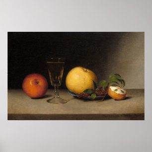 Apples, Sherry - Raphaelle Peale Fine Art Poster
