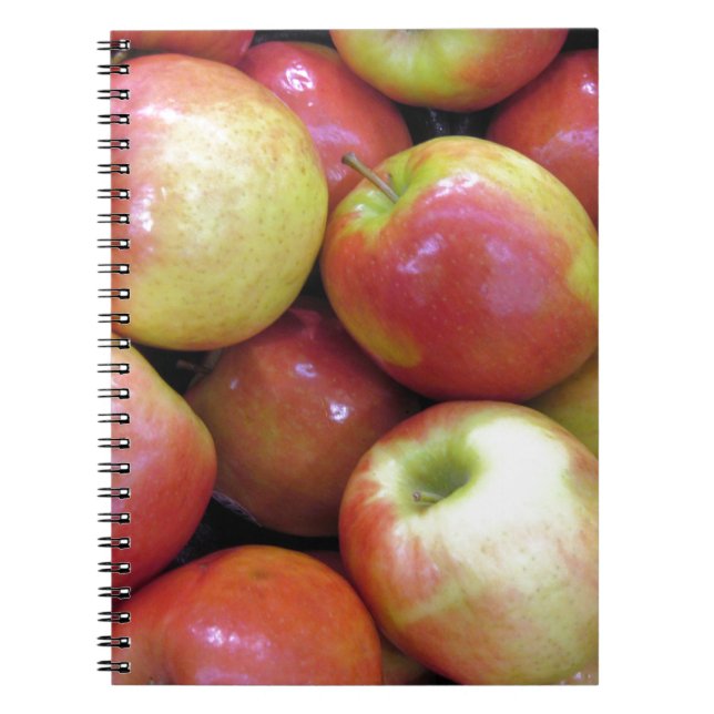 Apples Spiral Notebook (Front)