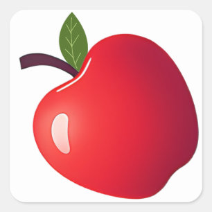 Apples!  square sticker