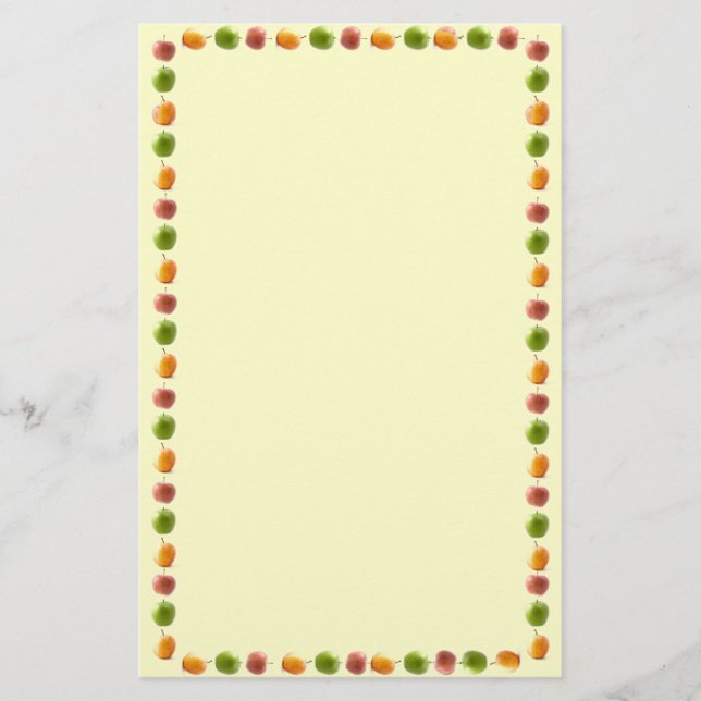 Apples Stationery (Front)