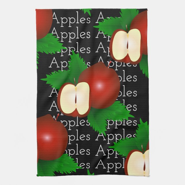 Apples Tea Towel (Vertical)