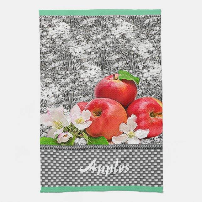 Apples Tea Towel (Vertical)