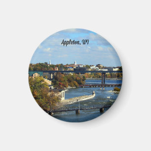 Appleton, Wisconsin landscape photograph Magnet