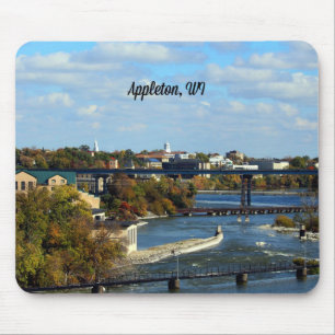 Appleton, Wisconsin landscape photograph Mouse Pad