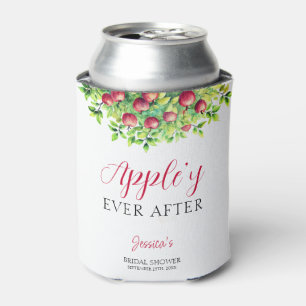 Appley Ever After Apple Fall Bridal Shower Can Cooler