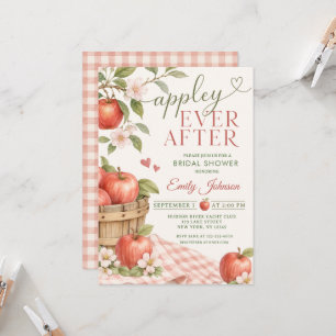 Appley EVER AFTER Bridal Shower Invitation
