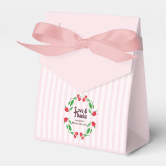 Appley Ever After Love and Thanks Bridal Shower Favour Box