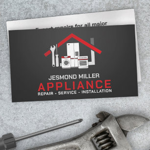 Appliance Repair Services Business Card