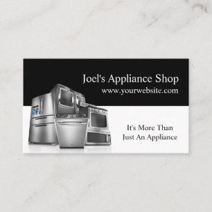 Appliance Shop, Installation, Repair Business Card