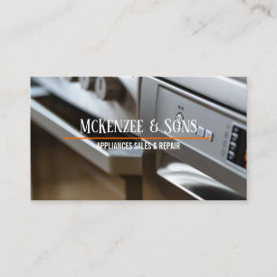 Appliances Sales Installation Repair Business Card