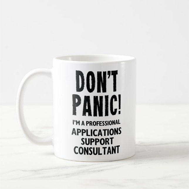 Applications Support Consultant Coffee Mug (Left)