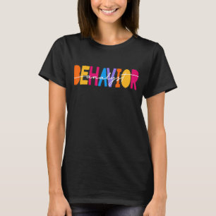 Applied Behaviour Analysis ABA Squad Behaviour Ana T-Shirt