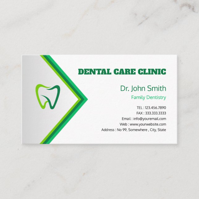 appointment business card (Front)