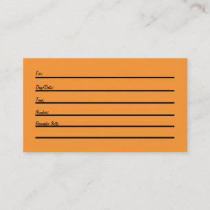 Appointment Card (New and Improved)