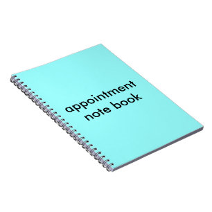 Appointment note book