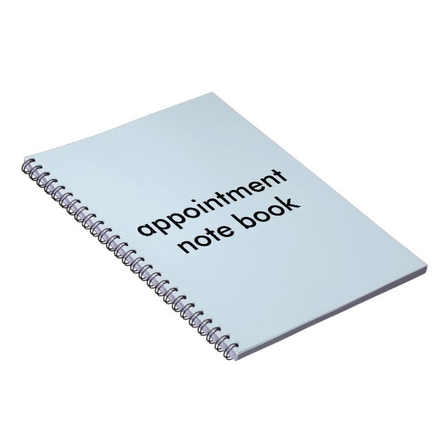 appointment note book (Right Side)