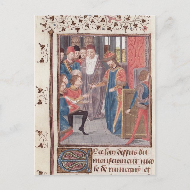 Appointment of Two Knights Postcard (Front)