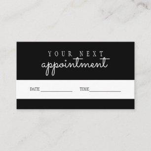 Appointment Remind Card Your Next Visit