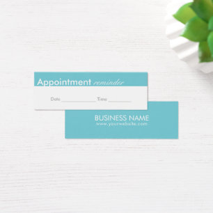 Appointment Reminder Elegant Minimal