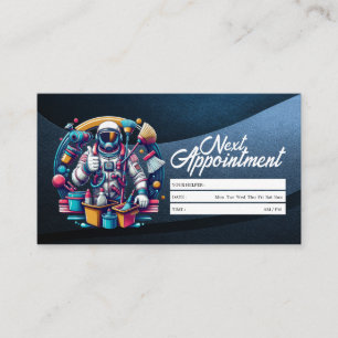 Appointment Reminder House Cleaning Housekeeping Business Card