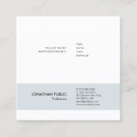 Appointment Reminder Professional Simple Plain