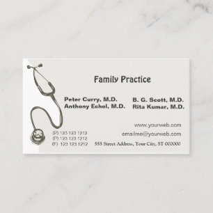 Appointment Simple Awesome Doctor Medical Device Card