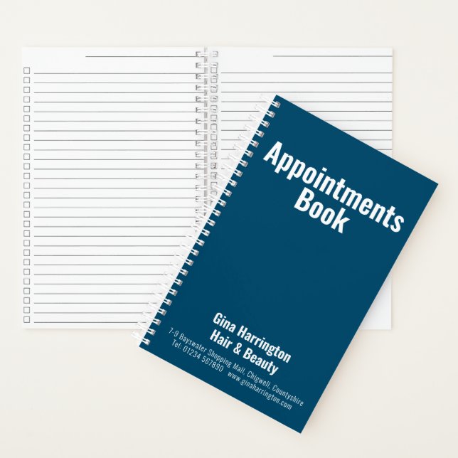 Appointments Book for Businesses (Inside)