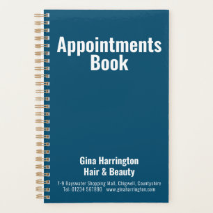 Appointments Book for Businesses Planner