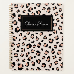 APPOINTMENTS PLANNER LEOPARD PRINT