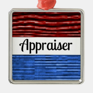 Appraiser Patriotic Christmas Ornament
