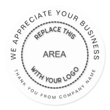 Appreciate Your Business Logo Thank You Name