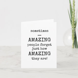 Appreciation Card, Simple, Minimalist Card