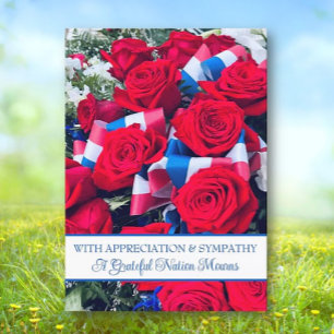 Appreciation/Sympathy for Loss of Veteran Card