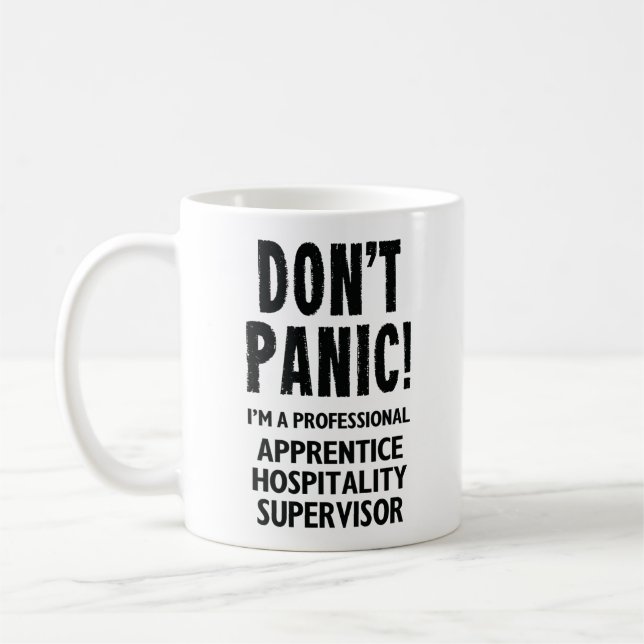 Apprentice Hospitality Supervisor Coffee Mug (Left)