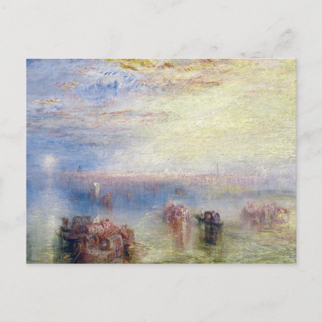 Approach to Venice by William Turner Postcard (Front)
