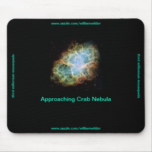Approaching Crab Nebula Mousepad