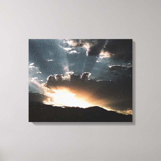 Approaching Storm Canvas Print (Front)
