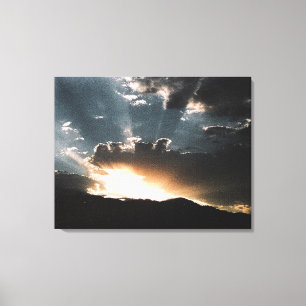 Approaching Storm Canvas Print
