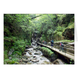 Approaching the Flume - Card