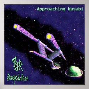 "Approaching Wasabi" by Jason T. Reimche Poster