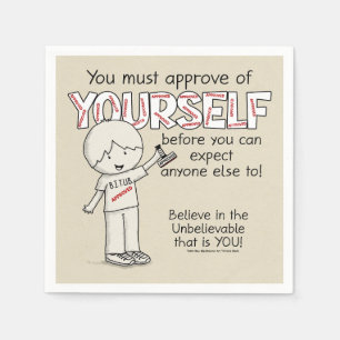 Approve of Yourself Napkin