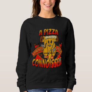 Approved, A Pizza Connoisseur, Elegant cool gift Sweatshirt