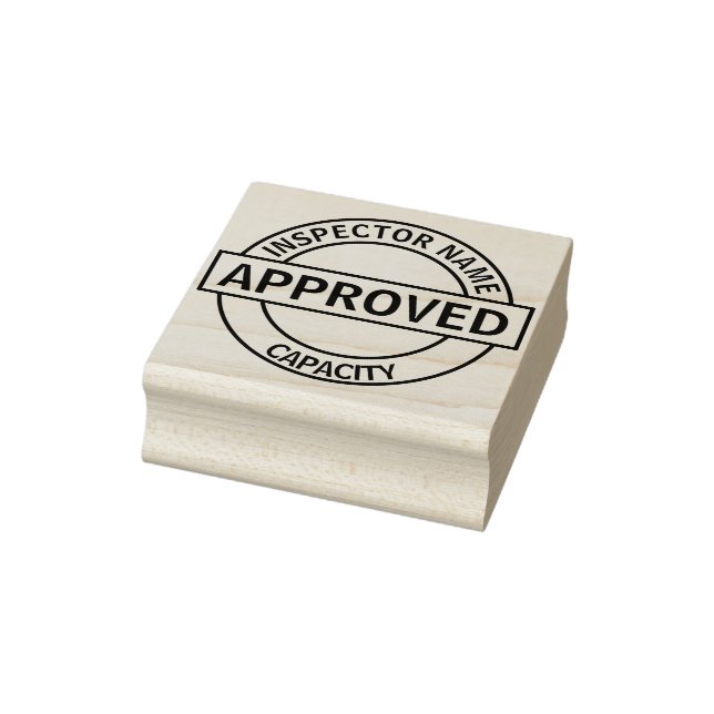 Approved Custom Rubber Stamp (Stamp)