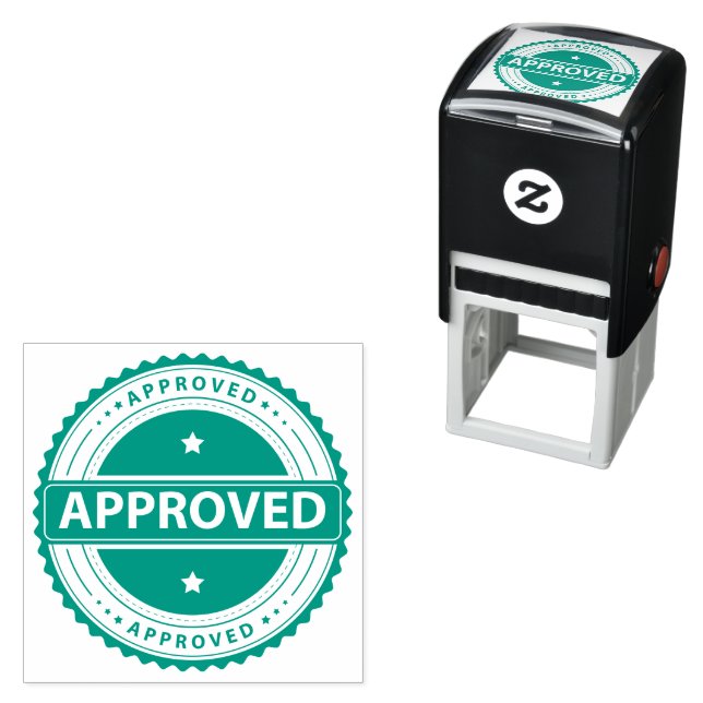 Approved Self Inking Rubber Stamp (In Situ)