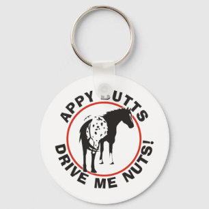 Appy Butts Drive Me Nuts Key Ring