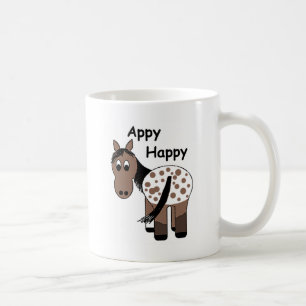 Appy Happy ~ Cute Blanket Appaloosa Horse Coffee Mug