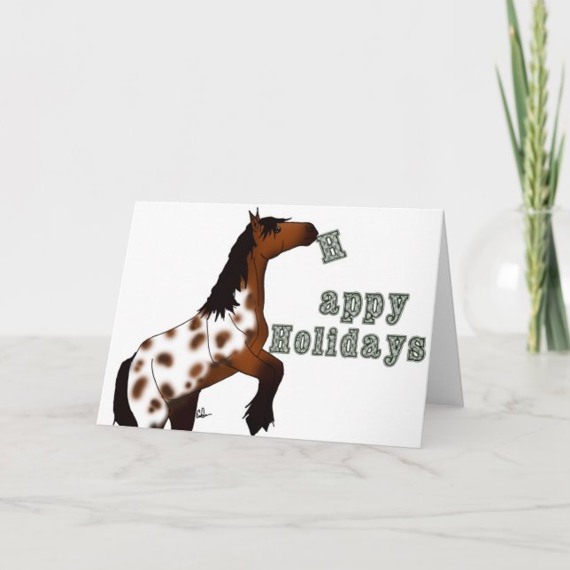 'Appy Holidays' Card (Front)